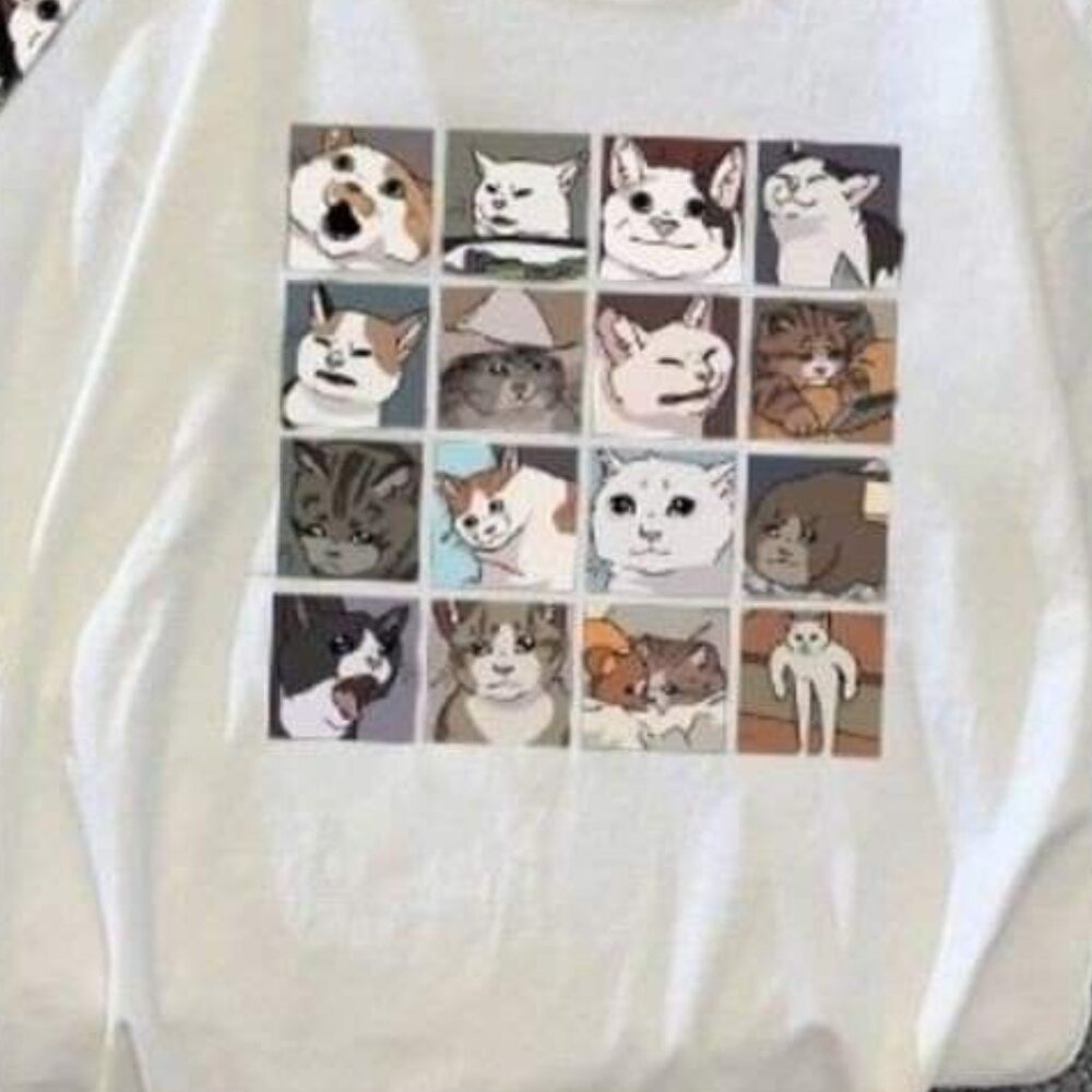 Cat Meme Collection Shirt, Funny Cat Shirt 2, Cats
